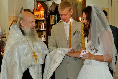 Венчание Николая и Маргариты Долгих