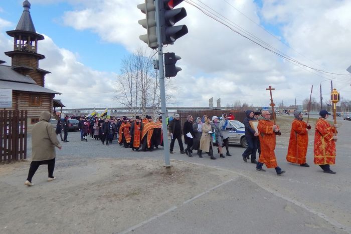 Крестный ход «За утверждение трезвости» прошел в Архангельске