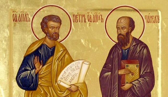 Поучение в день св. славных и всехвальных и первоверховных Апостолов Петра и Павла