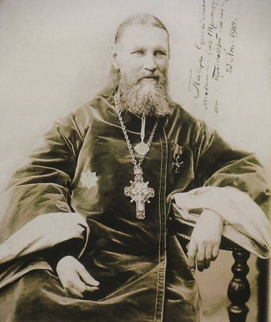 Адмирал Никитин: «Отец Иоанн – мой законоучитель, друг моей семьи, на редкость милый и бесконечно добрый человек»