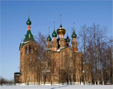 Барнаульская, г. Новоалтайск, храм св. вмч. Георгия Победоносца (придел)